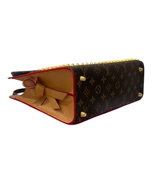 LOUIS VUITTON（ルイ ヴィトン）LOUIS VUITTON (ルイ ヴィトン) Christian Louboutin (クリスチャン・ルブタン) モノグラム アイコノクラスト M41234 レッド×ブラウンの古着・服飾アイテム
