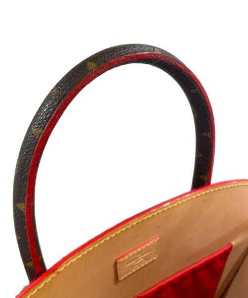 LOUIS VUITTON（ルイ ヴィトン）LOUIS VUITTON (ルイ ヴィトン) Christian Louboutin (クリスチャン・ルブタン) モノグラム アイコノクラスト M41234 レッド×ブラウンの古着・服飾アイテム