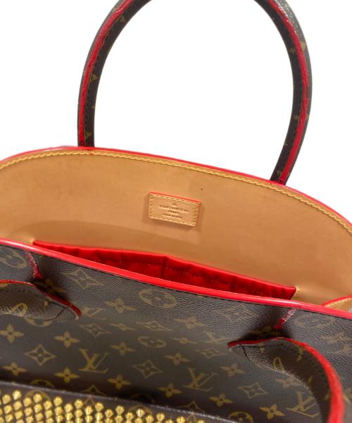 LOUIS VUITTON（ルイ ヴィトン）LOUIS VUITTON (ルイ ヴィトン) Christian Louboutin (クリスチャン・ルブタン) モノグラム アイコノクラスト M41234 レッド×ブラウンの古着・服飾アイテム