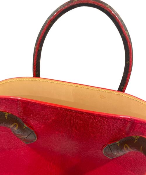 LOUIS VUITTON（ルイ ヴィトン）LOUIS VUITTON (ルイ ヴィトン) Christian Louboutin (クリスチャン・ルブタン) モノグラム アイコノクラスト M41234 レッド×ブラウンの古着・服飾アイテム