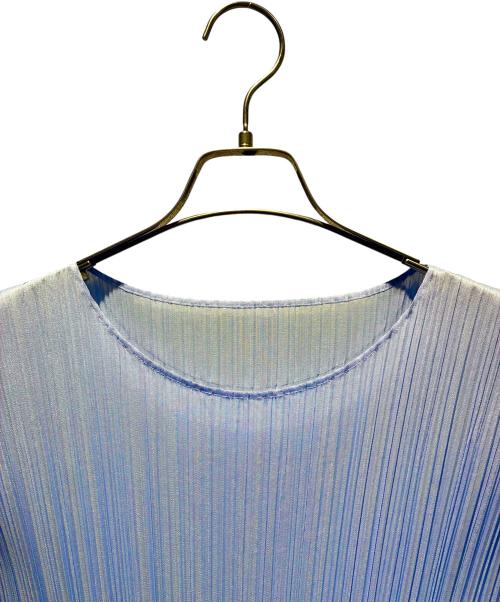 PLEATS PLEASE（プリーツプリーズ）PLEATS PLEASE (プリーツプリーズ) ノースリーブワンピース スカイブルー サイズ:SIZE 2の古着・服飾アイテム