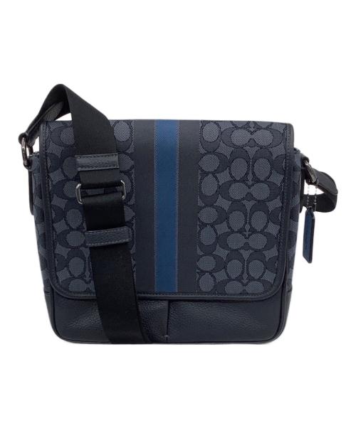 COACH（コーチ）COACH (コーチ) ショルダーバッグ ネイビーの古着・服飾アイテム