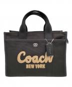 COACHコーチ）の古着「カーゴトートバッグ」｜ブラック