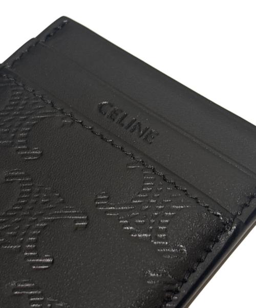 CELINE（セリーヌ）CELINE (セリーヌ) マグネットカードホルダー ブラックの古着・服飾アイテム