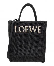 LOEWE（ロエベ）の古着「STANDARD TOTE A4」｜ブラック