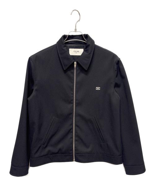 CELINE（セリーヌ）CELINE (セリーヌ) スイングジップアップジャケット ブラック サイズ:48の古着・服飾アイテム