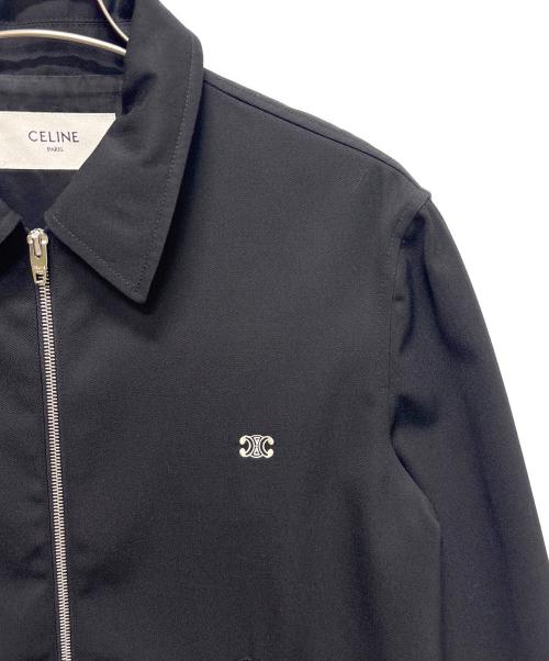 CELINE（セリーヌ）CELINE (セリーヌ) スイングジップアップジャケット ブラック サイズ:48の古着・服飾アイテム