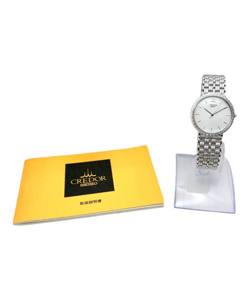 SEIKO（セイコー）SEIKO (セイコー) CREDOR クレドール Ref.8J81-6A60-D 31.5mm シルバー文字盤 シルバー サイズ:31.5mm/18.5cmの古着・服飾アイテム