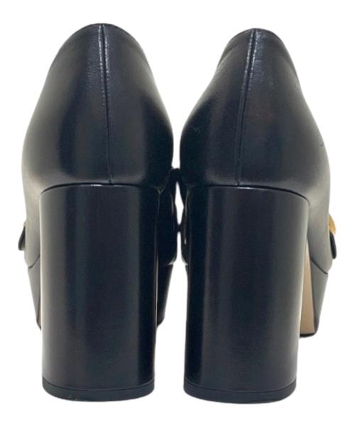 GUCCI（グッチ）GUCCI (グッチ) GG Marmont pumps/GGマーモントパンプス ブラック サイズ:37の古着・服飾アイテム