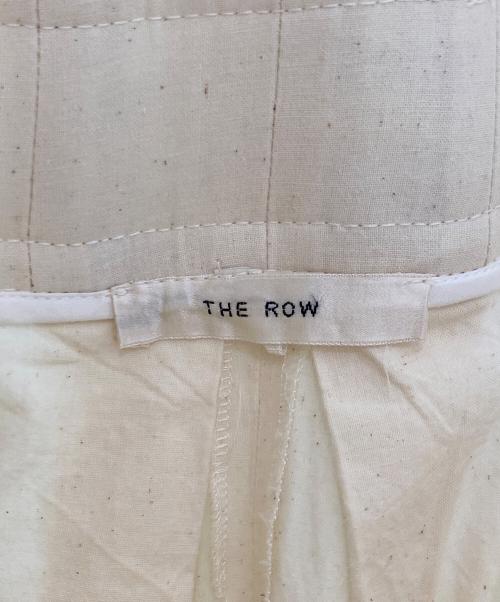THE ROW（ザ ロウ）THE ROW (ザ ロウ) コットンパンツ アイボリー サイズ:2の古着・服飾アイテム