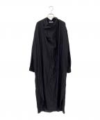 THE ROWザ ロウ）の古着「シアーシャツワンピース」｜ブラック