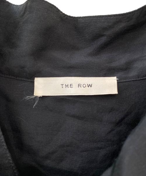 THE ROW（ザ ロウ）THE ROW (ザ ロウ) シアーシャツワンピース ブラック サイズ:Sの古着・服飾アイテム