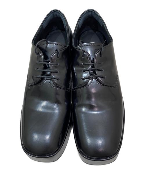 PRADA（プラダ）PRADA (プラダ) 厚底ローファー ブラック サイズ:37の古着・服飾アイテム