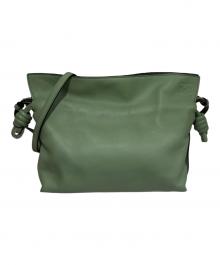 LOEWE（ロエベ）の古着「フラメンコクラッチ ミニ」｜グリーン系