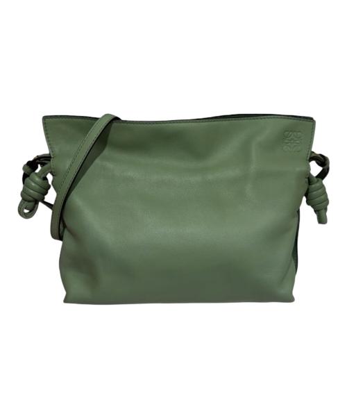 LOEWE（ロエベ）LOEWE (ロエベ) フラメンコクラッチ ミニ グリーン系 サイズ:ミニの古着・服飾アイテム