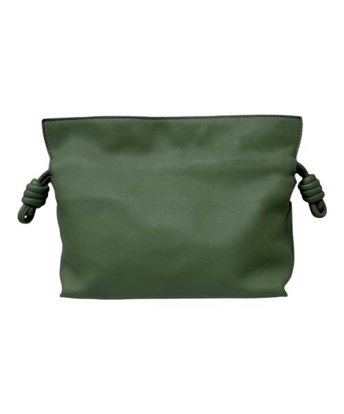 LOEWE（ロエベ）LOEWE (ロエベ) フラメンコクラッチ ミニ グリーン系 サイズ:ミニの古着・服飾アイテム