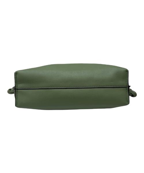 LOEWE（ロエベ）LOEWE (ロエベ) フラメンコクラッチ ミニ グリーン系 サイズ:ミニの古着・服飾アイテム