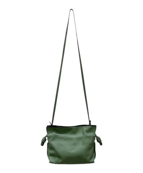LOEWE（ロエベ）LOEWE (ロエベ) フラメンコクラッチ ミニ グリーン系 サイズ:ミニの古着・服飾アイテム