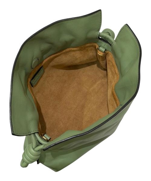 LOEWE（ロエベ）LOEWE (ロエベ) フラメンコクラッチ ミニ グリーン系 サイズ:ミニの古着・服飾アイテム