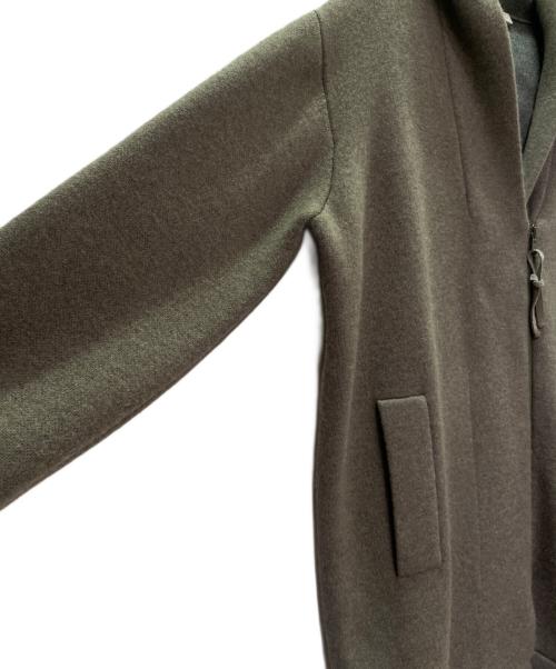 BRUNELLO CUCINELLI（ブルネロクチネリ）BRUNELLO CUCINELLI (ブルネロクチネリ) カシミヤフーデッドカーディガン チャコールグレー サイズ:XSの古着・服飾アイテム