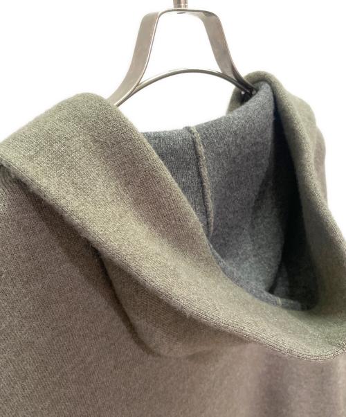 BRUNELLO CUCINELLI（ブルネロクチネリ）BRUNELLO CUCINELLI (ブルネロクチネリ) カシミヤフーデッドカーディガン チャコールグレー サイズ:XSの古着・服飾アイテム