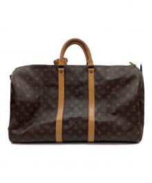 LOUIS VUITTON（ルイ ヴィトン）の古着「トラベルバッグ」｜ブラウン