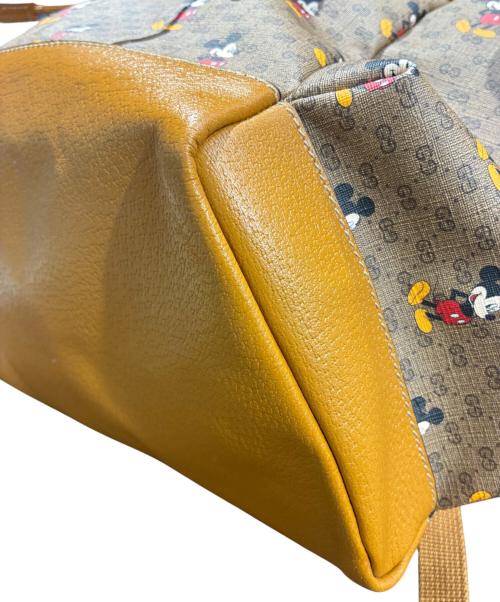 GUCCI（グッチ）GUCCI (グッチ) DISNEY (ディズニー) バックパック ブラウン サイズ:-の古着・服飾アイテム
