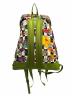 GUCCI (グッチ) THE NORTH FACE (ザ ノース フェイス) GG総柄バックパック/コラボバックパック 緑・マルチカラー サイズ:-：150000円