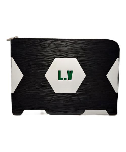 LOUIS VUITTON（ルイ ヴィトン）LOUIS VUITTON (ルイ ヴィトン) Pochette Jour GM/ポシェット ジュール GM/M63295 ブラック サイズ:GMの古着・服飾アイテム