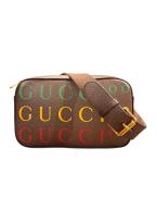 GUCCIグッチ）の古着「100周年記念 ロゴウエストバッグ」｜ブラウン