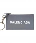 BALENCIAGAバレンシアガ）の古着「ネックストラップ付カードケース」｜グレー