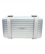 Dior×RIMOWAディオール×リモワ）の古着「Personal Clutch Bag/パーソナルクラッチバッグ」｜シルバー