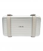 Dior×RIMOWAディオール×リモワ）の古着「Personal Clutch Bag/パーソナルクラッチバッグ」｜シルバー