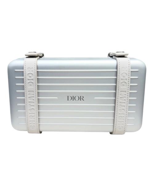 Dior（ディオール）Dior (ディオール) RIMOWA (リモワ) Personal Clutch Bag/パーソナルクラッチバッグ シルバーの古着・服飾アイテム