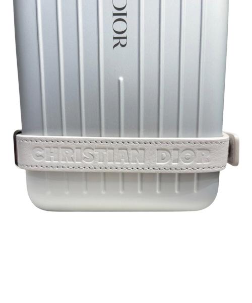 Dior（ディオール）Dior (ディオール) RIMOWA (リモワ) Personal Clutch Bag/パーソナルクラッチバッグ シルバーの古着・服飾アイテム