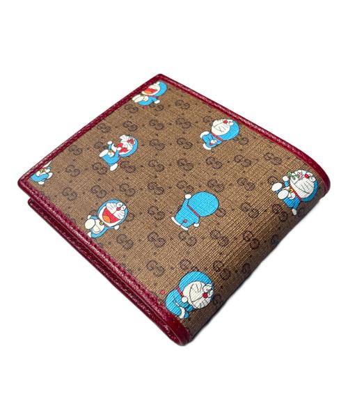 GUCCI（グッチ）GUCCI (グッチ) ドラえもん (ドラエモン) ドラえもん×グッチ コインウォレット レッドの古着・服飾アイテム