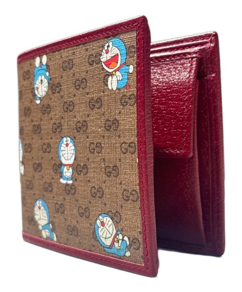 GUCCI（グッチ）GUCCI (グッチ) ドラえもん (ドラエモン) ドラえもん×グッチ コインウォレット レッドの古着・服飾アイテム