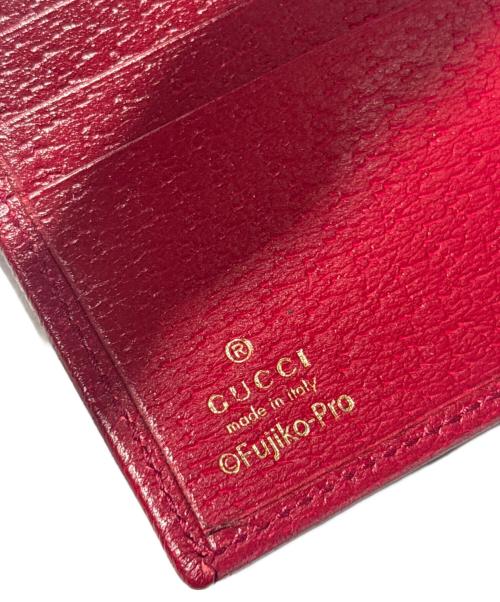 GUCCI（グッチ）GUCCI (グッチ) ドラえもん (ドラエモン) ドラえもん×グッチ コインウォレット レッドの古着・服飾アイテム
