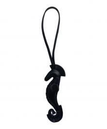 HERMES（エルメス）の古着「Hippo Bag Charm バッグチャーム イポ /アニョーミロ/ブラック/B刻印:2023年製」｜ブラック