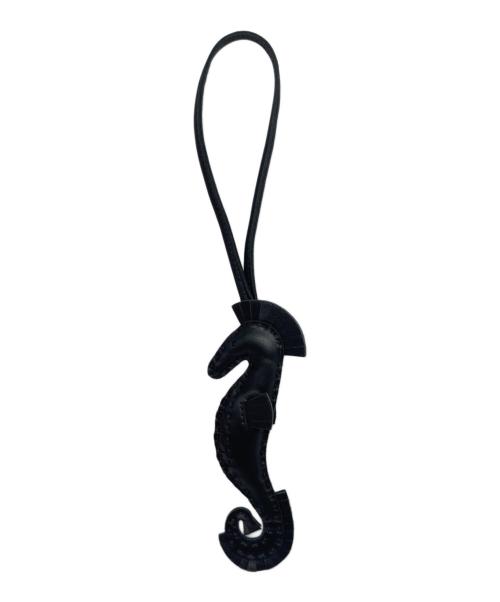 HERMES（エルメス）HERMES (エルメス) Hippo Bag Charm バッグチャーム イポ /アニョーミロ/ブラック/B刻印:2023年製 ブラックの古着・服飾アイテム