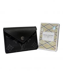 LOUIS VUITTON（ルイ ヴィトン）の古着「モノグラム・エクリプス エテュイ カルト アルセーヌ GI0198」｜ブラック
