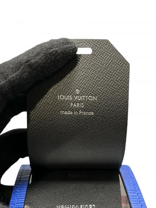 LOUIS VUITTON（ルイ ヴィトン）LOUIS VUITTON (ルイ ヴィトン) FIFA World Cup Epi Porte Leather Luggage Travel Name Tag ブルーの古着・服飾アイテム