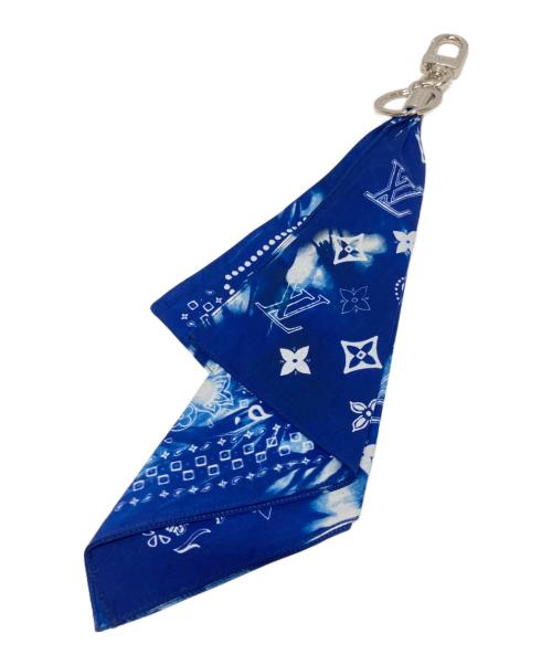 LOUIS VUITTON（ルイ ヴィトン）LOUIS VUITTON (ルイ ヴィトン) LOUIS VUITTON エトール・モノグラム キーホルダー MP3338 ブルー CX1252 ブルー 未使用品の古着・服飾アイテム