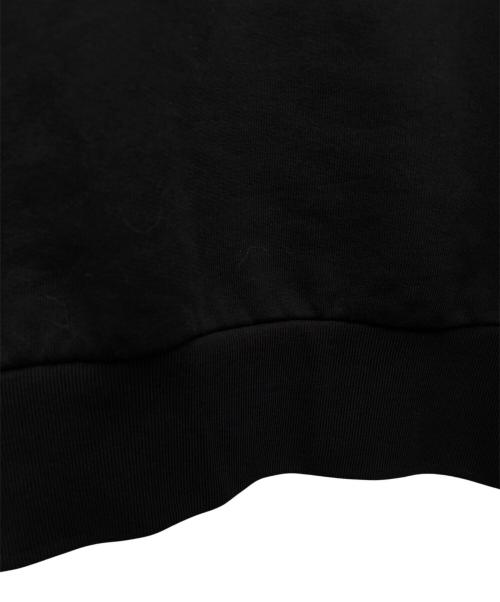 DRIES VAN NOTEN（ドリスヴァンノッテン）DRIES VAN NOTEN (ドリスヴァンノッテン) グラフィックプリントスウェット ブラック サイズ:Mの古着・服飾アイテム