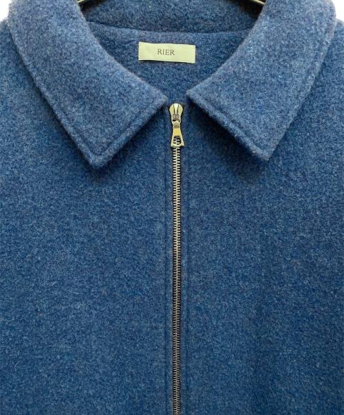 RIER（リア）RIER (リア) NATURAL FLEECE ブルー サイズ:Lの古着・服飾アイテム