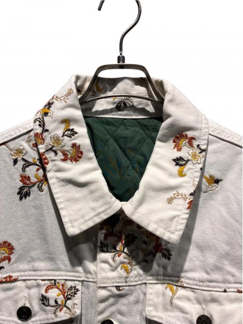 KITH（キス）KITH (キス) トラッカージャケット ホワイト サイズ:Mの古着・服飾アイテム