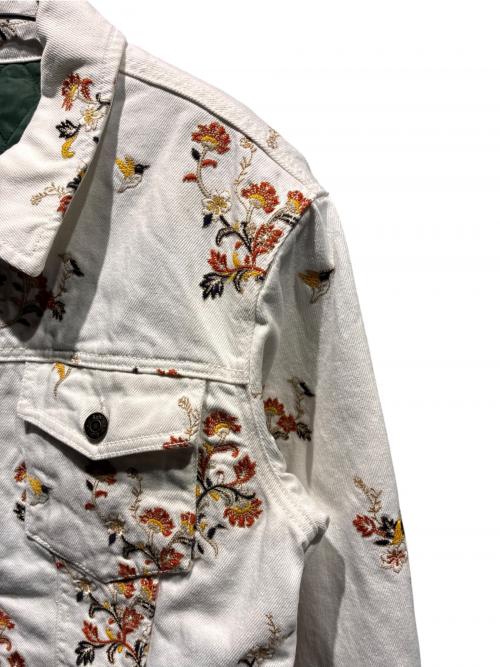 KITH（キス）KITH (キス) トラッカージャケット ホワイト サイズ:Mの古着・服飾アイテム