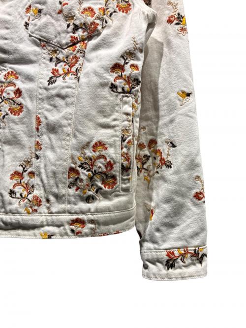KITH（キス）KITH (キス) トラッカージャケット ホワイト サイズ:Mの古着・服飾アイテム