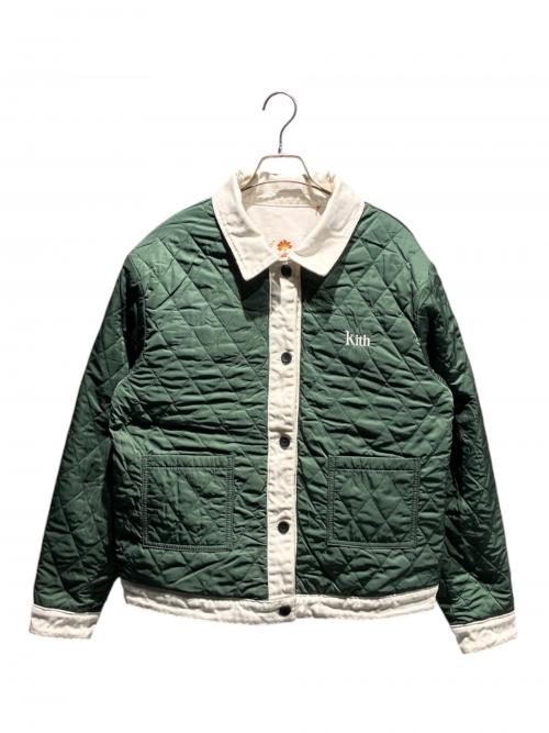 KITH（キス）KITH (キス) トラッカージャケット ホワイト サイズ:Mの古着・服飾アイテム