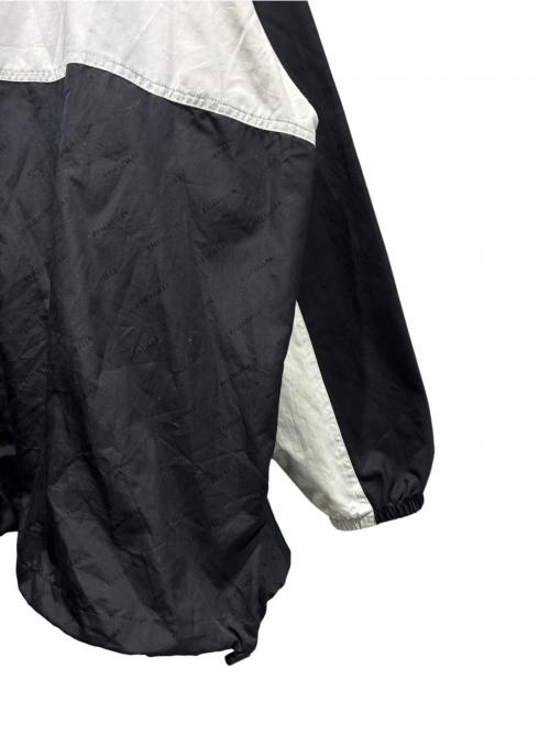 BALENCIAGA（バレンシアガ）BALENCIAGA (バレンシアガ) TRACKSUIT POPLIN SHIRT JACKET/トラックスーツポプリンシャツジャケット ブラック サイズ:44の古着・服飾アイテム
